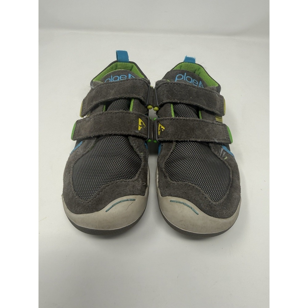 Plae Ty Sneakers Youth Size 12 Hook And Loop Closure - Picture 2 of 8